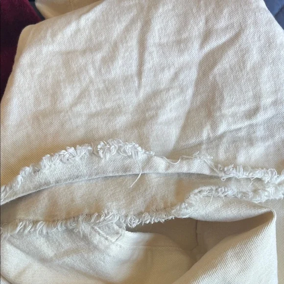 NanaMacs Get Your Groove On Rhinestone Embellished Bell Bottoms (Ivory) - Size L - Picture 7 of 9